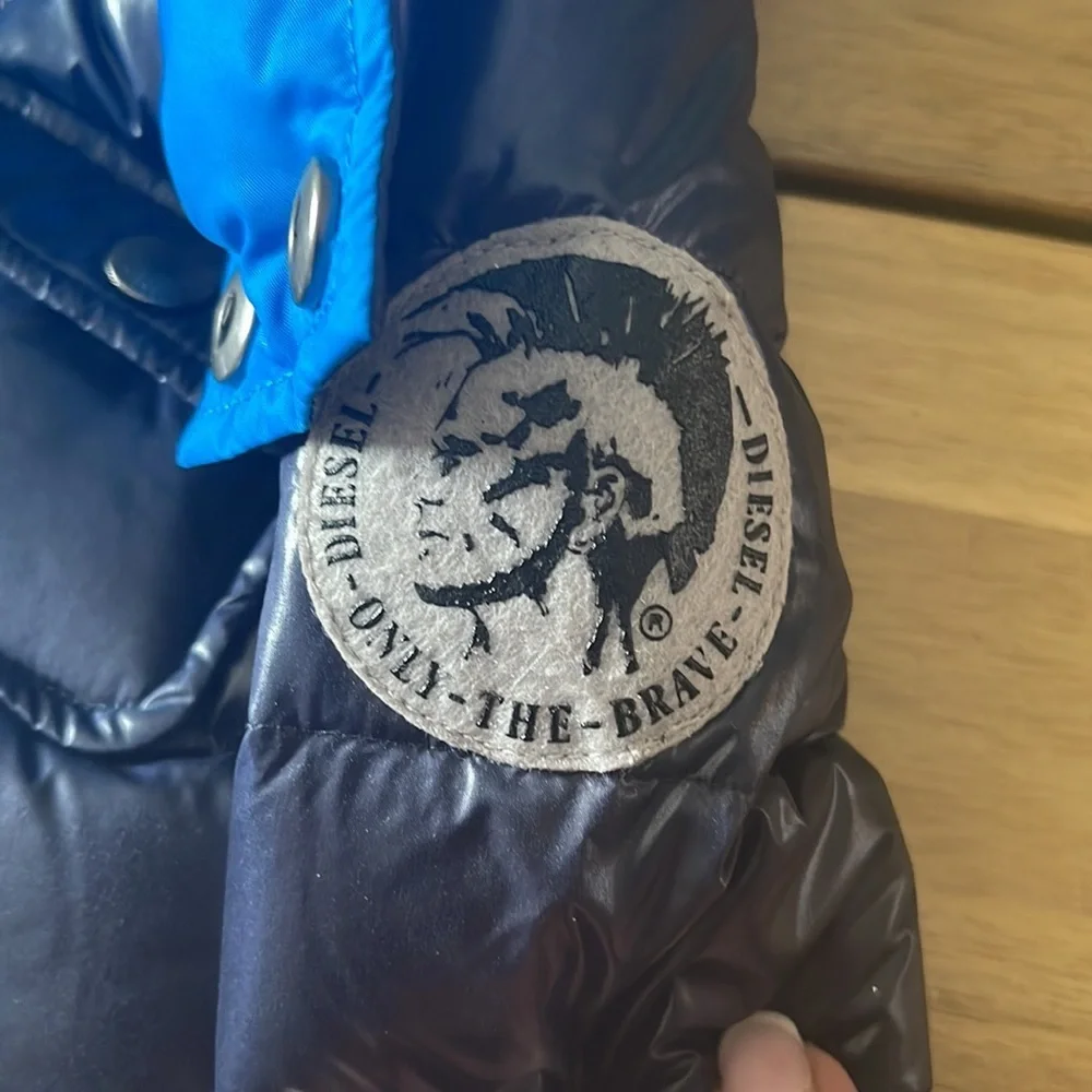 DIESEL Baby duck down puffer jacket